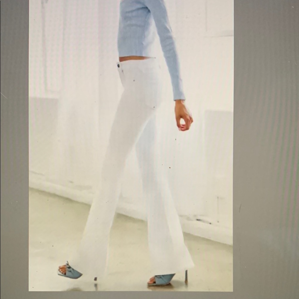 KanCan White Flare Jeans